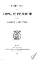 Mémoires du Colonel de Pontbriand