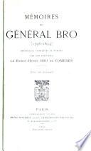 Mémoires du général Bro (1796-1844)