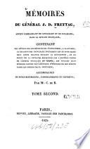Mémoires du général J.-D. Freytag, ancien commandant de Sinnamary et de Conamama, dans la Guyane Française