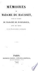 Mémoires du Madame Hausset