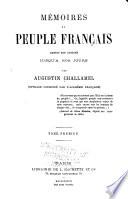 Mémoires du peuple français depuis son origine jusqu'à nos jours