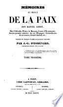 Mémoires du prince de la paix