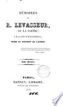Mémoires [ed. by A. Roche].