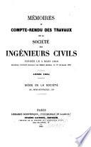 Mémoires et compte-rendu des travaux de la Société des ingénieurs civils