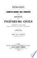 Mémoires et compte-rendu des travaux de la Société des ingénieurs civils