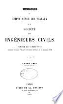 Mémoires et compte-rendu des travaux de la Société des ingénieurs civils