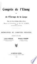 Mémoires et comptes rendus
