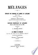 Mémoires et documents
