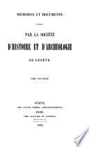 Memoires et documents