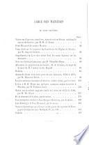 Mémoires et documents
