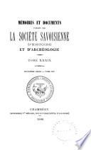 Mémoires et documents