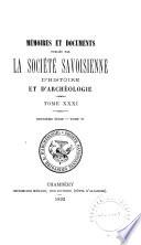 Mémoires et documents