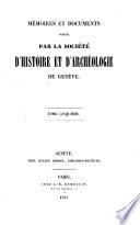 Memoires et documents