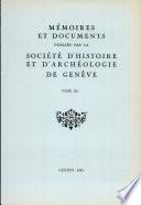 Memoires et Documents