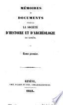 Memoires et documents