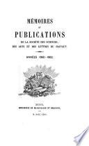 Mémoires et publications