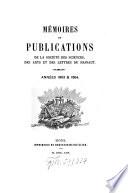 Mémoires et publications