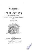 Mémoires et publications