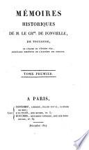 Mémoires historiques de m. le cher, de Fonvielle--