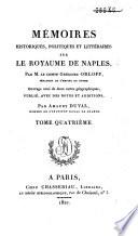 Mémoires historiques, politiques et littéraires sur le royaume de Naples