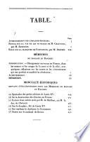 Mémoires