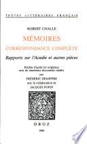 Mémoires