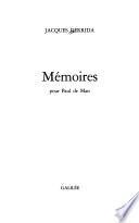 Mémoires