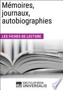 Mémoires, journaux, autobiographies