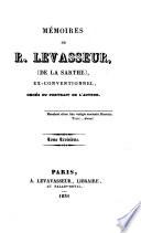 Memoires. - Paris, Rapilly & Levasseur 1829-31