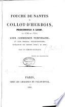 Mémoires pour servir à l'histoire de la ville de Lyon pendant la révolution