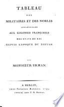 Mémoires pour servir à l'histoire des réfugiés français dans les États du Roi