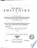 Memoires pour servir a l'histoire du 18. siecle, contenant les negociations, traitez, resolutions, et autres documens authentiques concernant les affaires d'etat ... Par mr. de Lamberty ..