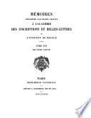 Mémoires présentés par divers savants