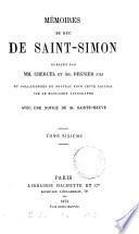 Mémoires, publ. par mm. Chéruel et A. Regnier fils. [With] Table alphabétique rédigée par P. Guérin