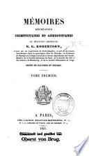 Mémoires récréatifs scientifiques et anecdotiques