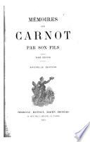 Mémoires sur Carnot