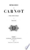 Mémoires sur Carnot