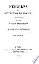 Mémoires sur la Révolution de France