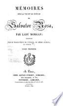 Mémoires sur la vie et le siècle de Salvator Rosa