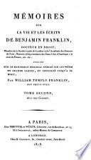 Mémoires sur la vie et les écrits de Benjamin Franklin