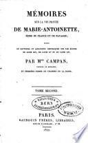 Mémoires sur la vie privée de Marie-Antoinette