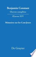 Mémoires sur les Cent-Jours