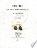 Mémoires sur les vases panathénaïques adressé en forme de lettre à W. R. Hamilton