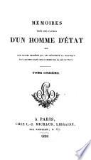 Mémoires tirés des papiers d'un homme d'état sur les causes secrètes qui ont déterminé la politique des cabinets dans la guerre de la révolution ; depuis 1792 jusqu'en 1815