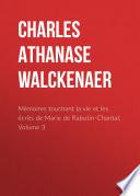 Mémoires touchant la vie et les écrits de Marie de Rabutin-Chantal, Volume 3