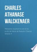 Mémoires touchant la vie et les ecrits de Marie de Rabutin-Chantal, Volume 4