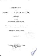 Memoirs, 1773-1815