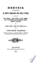 Memoria contenente un breve ragguaglio dell'isola d'Ischia e delle acque minerali, etc