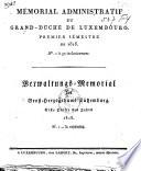 Mémorial administratif du Grand-Duché de Luxembourg