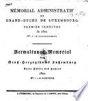 Mémorial administratif du Grand-Duché de Luxembourg
